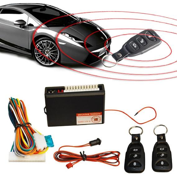 Universal Car Door Lock Vehicle Keyless Entry System Auto Remote Central Kit With Control Box