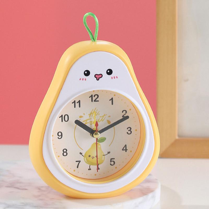 Karikatur-Fruchte-Kinderwecker, ABS, 15,5cm, Geschenk für Kinder