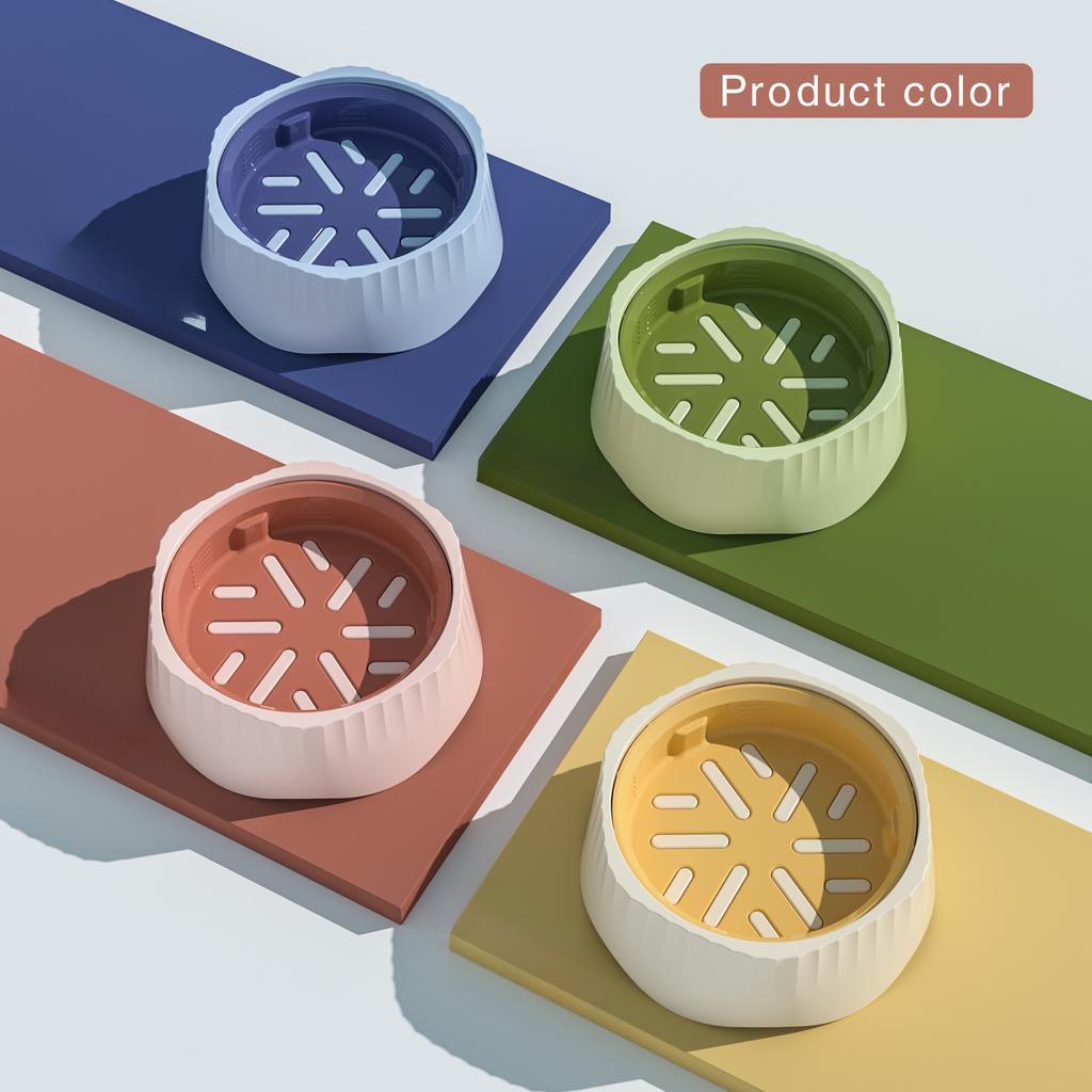 New Slow Food Bowl Anti-choking Bowl Switchable Multi-functional Cat and Dog Bowl Pet Food Bowl Bottom Non-slip Anti-tipping Food Bowl