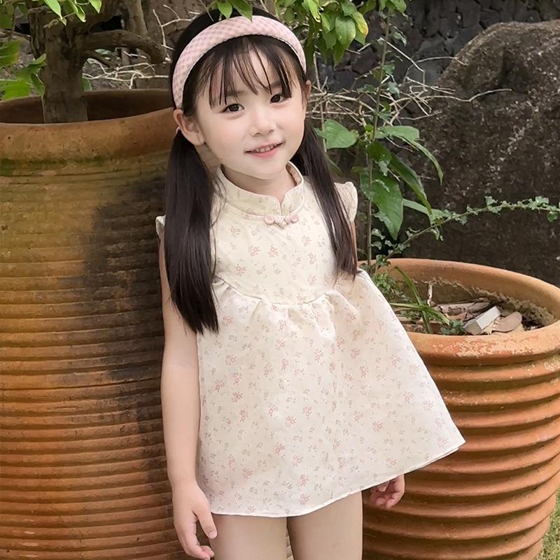 

Сладкий молочно-белый купальник с цветочной юбкой - Модный цельный купальник для маленькой принцессы 130 cm грязно-белый