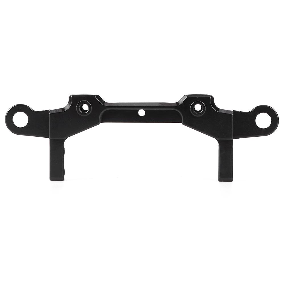Aluminum Alloy Rear Bumper   Car Shell Column Mount Fit for 1 10 RC for Axial Scx10 III Black
