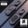 Zinc Alloy Silicone Car Key Case Shell for VW Skoda Kadioq Superb Protector Key Cover Metal Shell Keychain Accessories