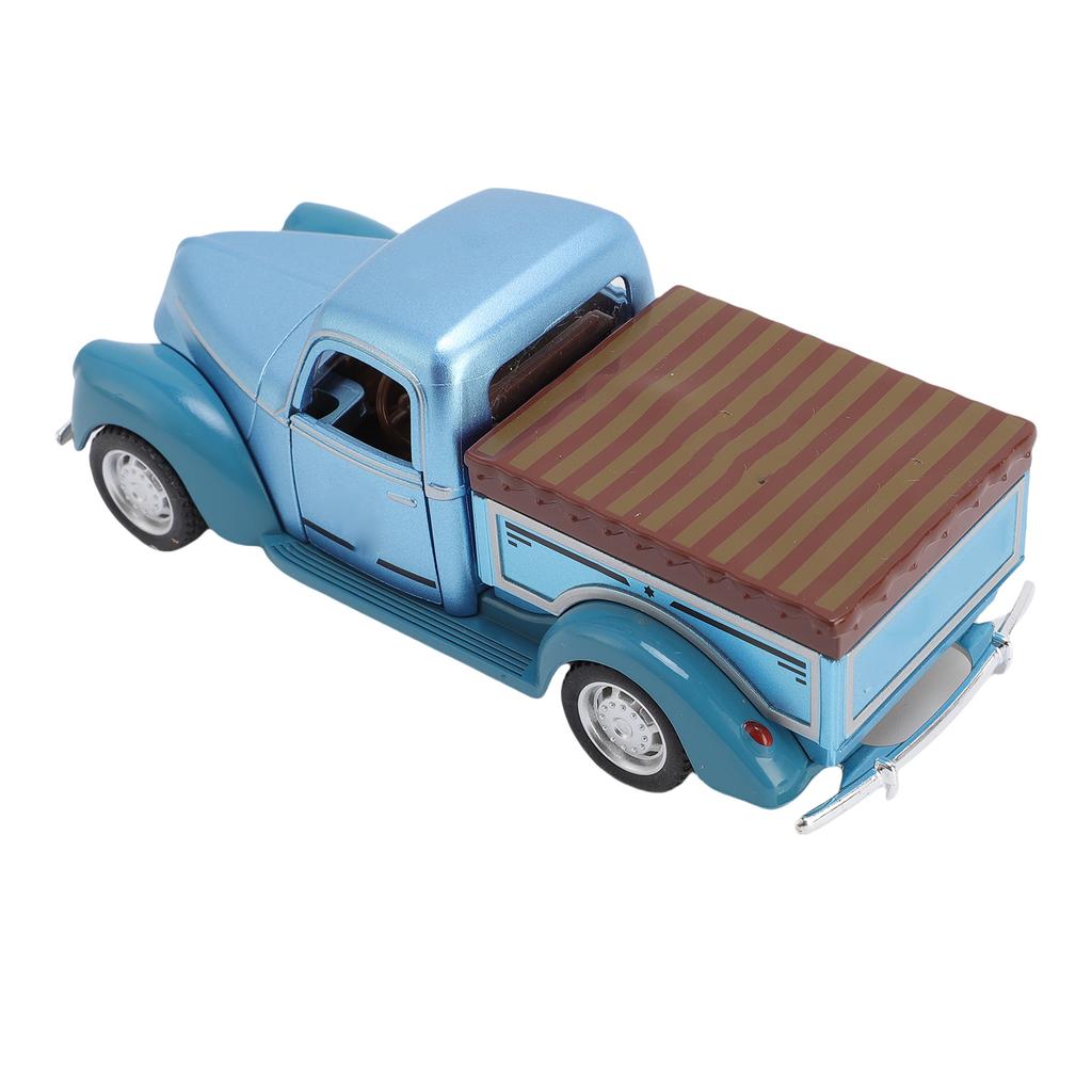 1:32 Scale Alloy Pickup Truck Model Car Meticulous Vintage Classic Truck Figurine Toy for Home Kids Collection