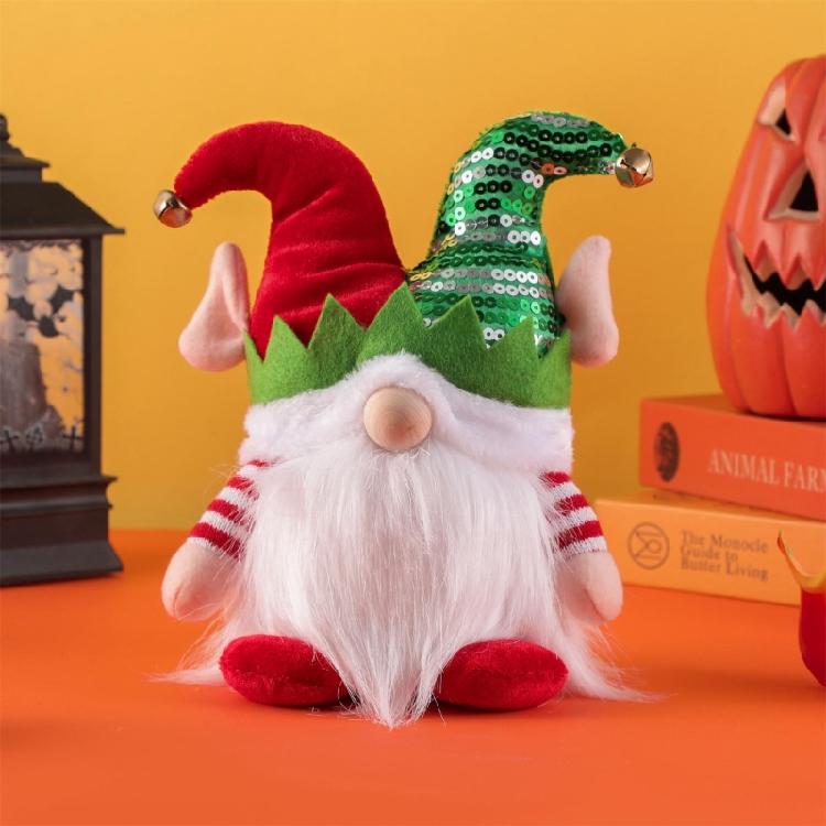 Christmas Gnomes Plush Decorations Glowing Swedish Tomtes Ornament for Holiday