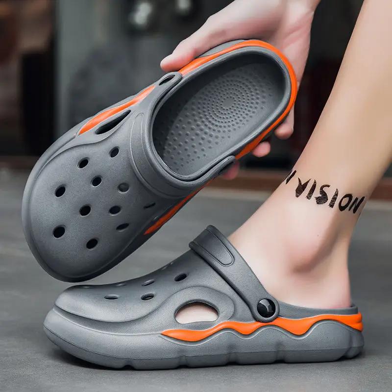 Ultralight Male Shoe Beach 39 Daily Use Trend 2025 Luxury Designer New Japanese H On Offer High Quality Eva Men's Sandal
