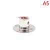 Accoppiamento Rigido a Flangia da 3mm/3.17mm/4mm/5mm/6mm/6.35mm/7mm/8mm/10mm/12mm Accoppiatore Albero Guida Motore Connettore Supporto Motore