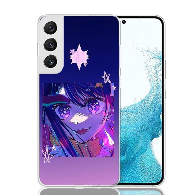 Japan Anime Oshi No Ko Phone Case For Samsung Galaxy S26 Ultra S23 S24 S25 Edge S20 FE S21 S22 Plus Soft Print Shell Cover Funda