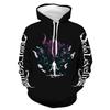 Solo Leveling Sung Jinwoo Dark Power Graphic Hoodie Anime Pullover Hooded Sweatshirt