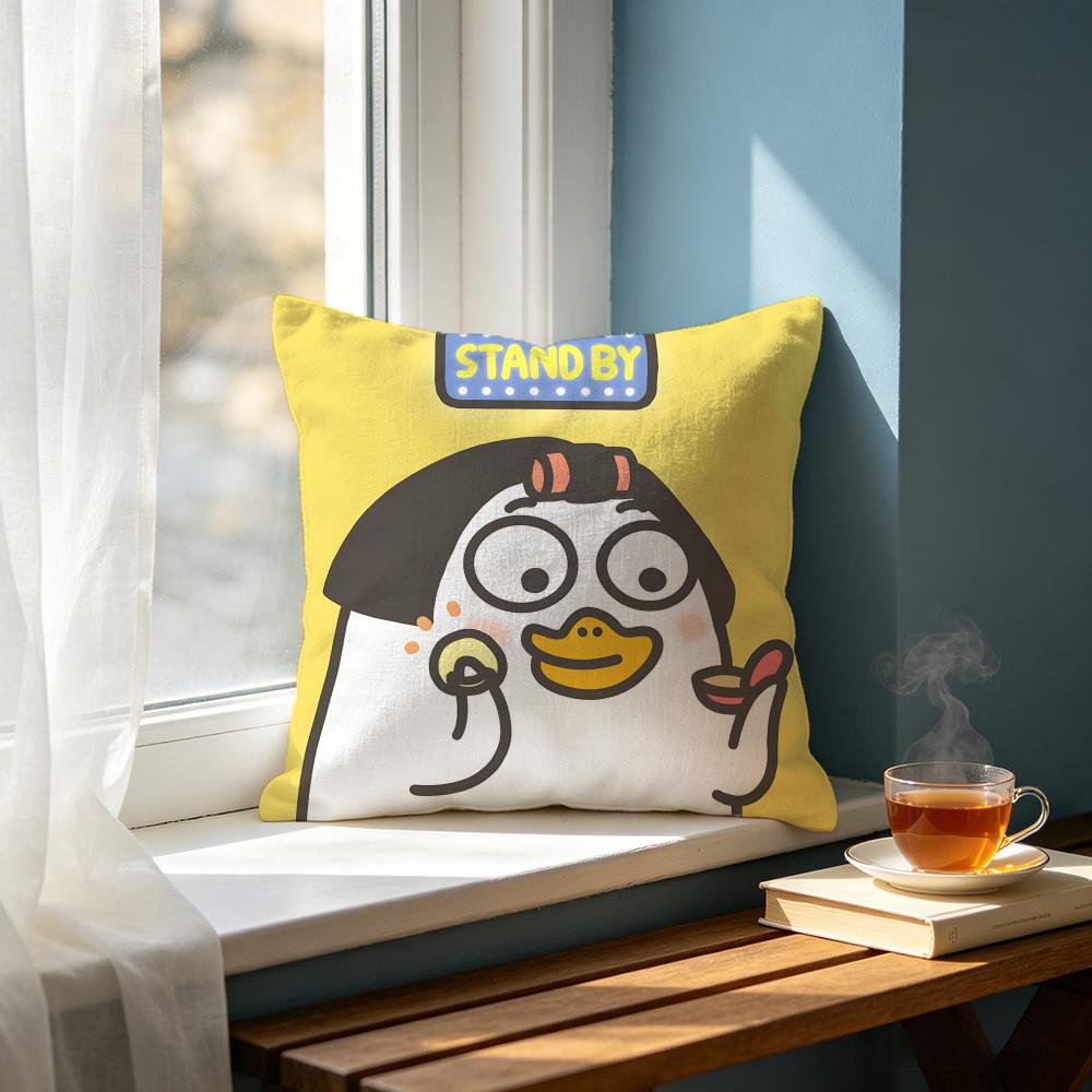 Cute DDuckyo Friendsing Cushion Cover Cushion Cover Set Pcs X X X Pillowcase Decorative Sofa Home Decor