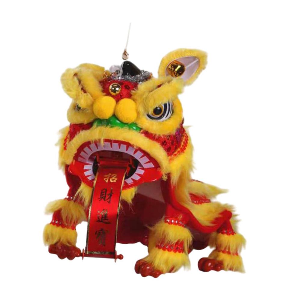 Chinese Marionette Lion Toy,Craft,2025,Portable,Creative,Hand String Dance Puppet
