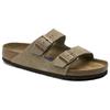 Birkenstock Arizona Soft Footbed Slide Slippers Unisex Taupe Regular 0951301