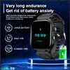 New Military Outdoor Smart Watch Men IP68 Waterproof LED Flashlight 400 mAh Battery Health Monitoring Bluetooth Call Smartwatch