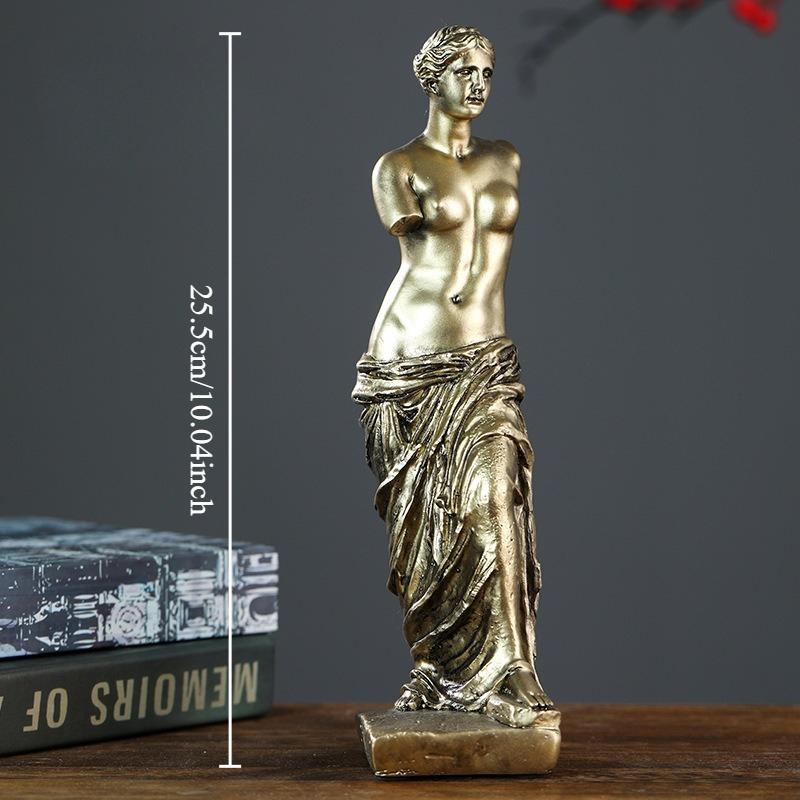 Venus De Milo Statue Armless Greek Sculpture Classical Art Figure Home Decoration Museum Quality Resin Collectible Study Decor