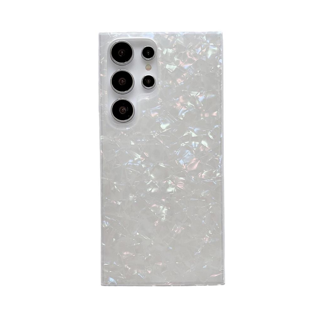 Summer Cool Shell Pattern Samsung Ultra Phone Case - Protective Cover for S23/S24 FE/S25, Women's Cross-border Design
