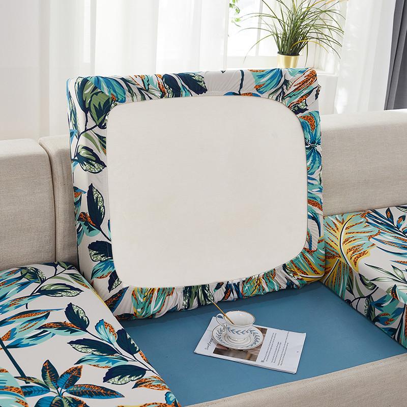 1Pc Elastic Sofa Seat Cushion Cover Chair Cover Stretch Washable Removable Slipcovers 1/2/3/4 Seat Sofa Seat Furniture Protector