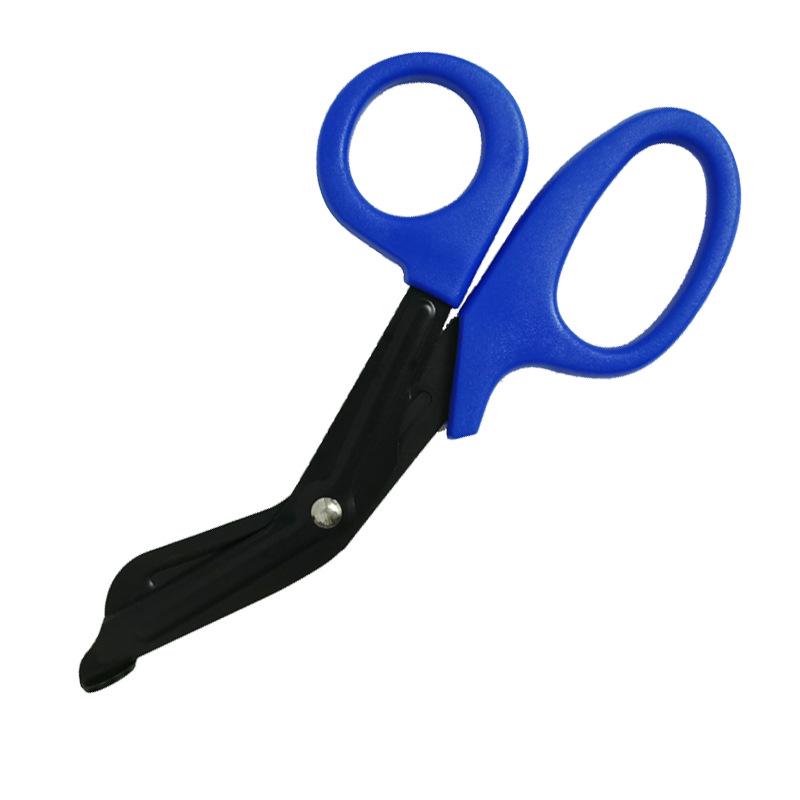 7.5-Inch Stainless Steel EMT Bandage and Gauze Scissors with Angled Tip