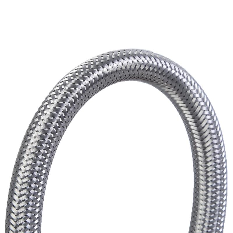 2pcs 304 Stainless Steel Flexible Pipe Water Heater Connector Hose 3/8 Inch Suitable for Faucet Water Heater Connection