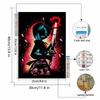 Full Round Diamond Painting Princess Hua Mulan Art Rhinestone Picture Mosaic DIY 5D Cross Stitch Embroidery Home Decoration