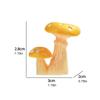 Resin Mushrooms for Outdoor and Indoor Use for Home Decoration Garden Projects Weather Resistant Miniature Ornaments