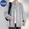 NASA MARVEL Men's Casual Zip-Up Sweatshirt Jacket