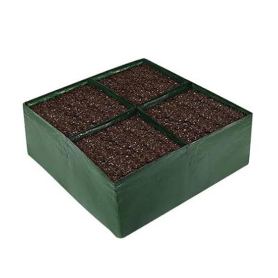 

Многосекционный мешок для выращивания, ПЭ грядка, приподнятая грядка, мешок для выращивания картофеля, прямоугольный контейнер для посадки для выращивания овощей, цветов, фруктов S 1pc