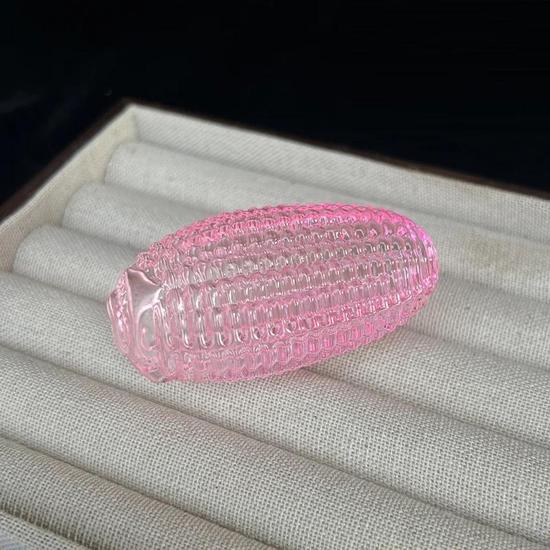 Kryształowy Realistyczny Sztuczny Kukurydza DIY Fałszywe Warzywo Symulacja Jedzenia Dekoracja Imprezowa Rekwizyt Fotograficzny Dekoracja Domu Restauracji