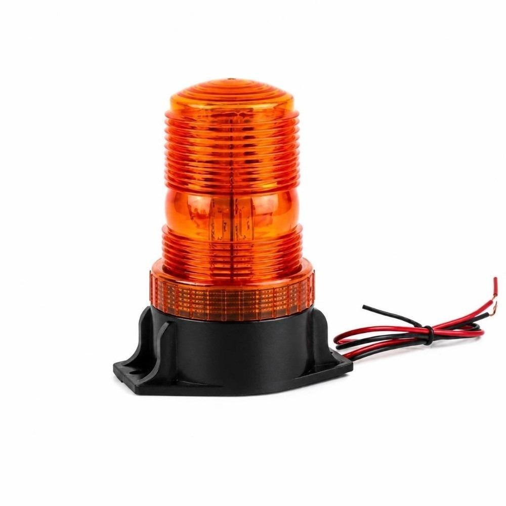30 LED Strobe Warning Lamp Top Mount Emergency Signal Light Low Power LED Warning Light  School Bus