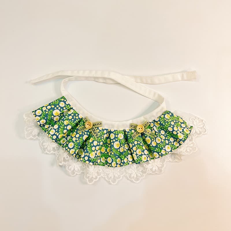 Dog Bib Pet Scarf Cat Collar Triangular Binder Kitty Scarf Cute Pet Saliva Towel