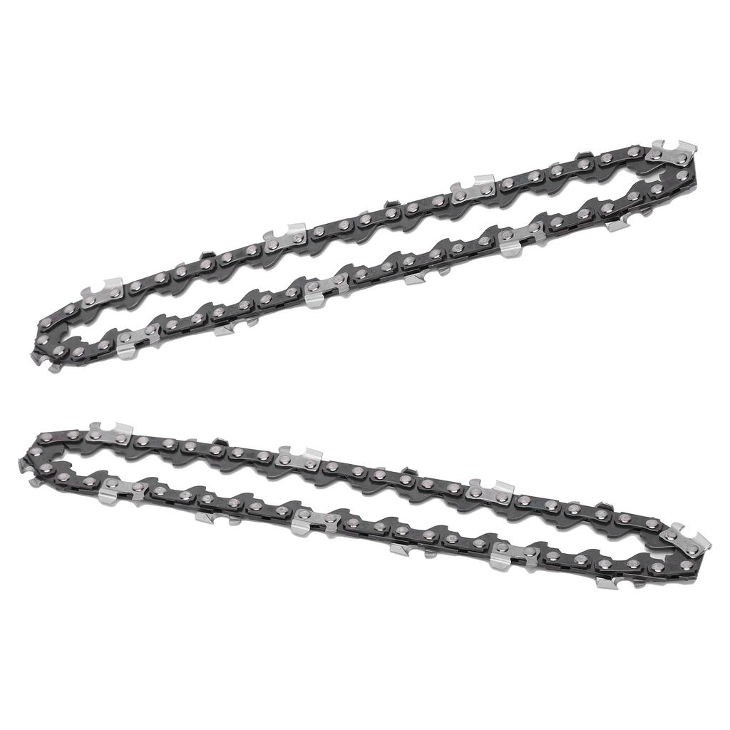 2 Stück Kettensägenkette Ersatz Hochgeschwindigkeitsstahl für 4 Zoll Akku-Elektrokettensäge
