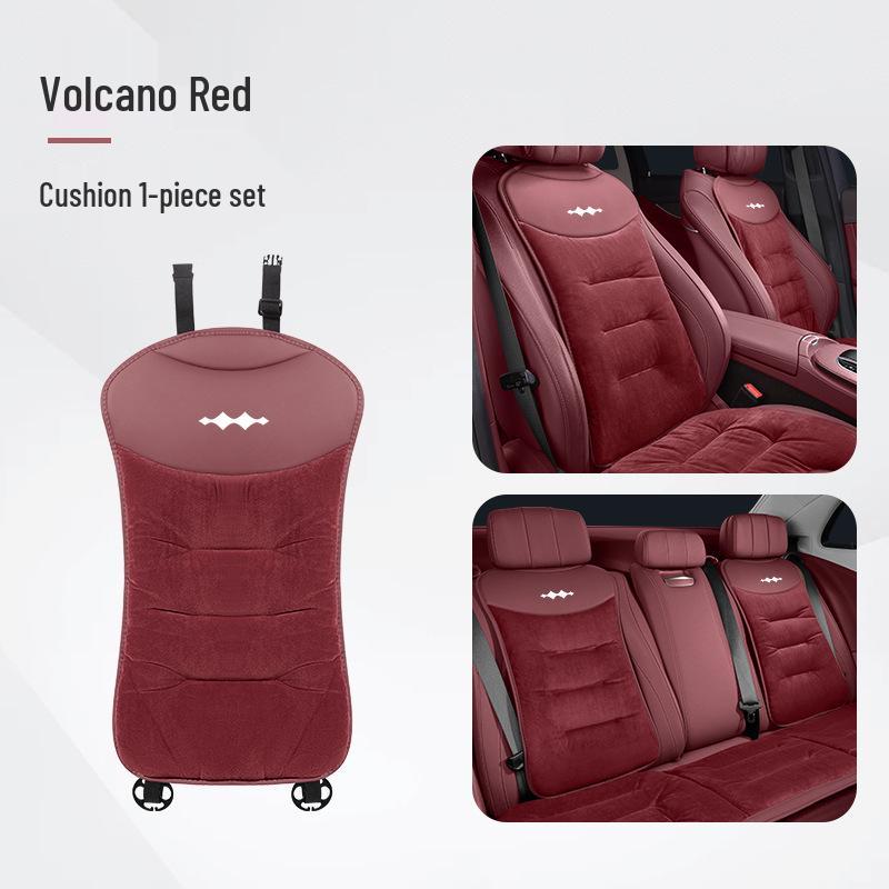 Winter Flannel Car Seat Cushion for BYD Equation Leopard: Titanium 3, 7 & Leopard 5, 8 - Thickened & Non-slip