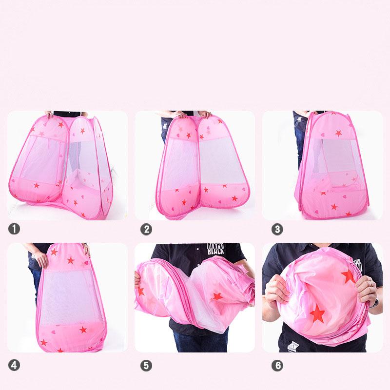 Toy Tent Portable Foldable Indoor Outdoor Princess House Educational Colorful Ball Pool Pit Play House Gift For Children Kids