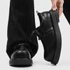 Cleanfit Derby Shoes Big Head Leather Shoes Men's Commuter Heightening Shoes 188188