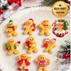 Mini Christmas Gingerbread Resin Figures Factory  Accessories