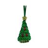 DIY Green Button Christmas Tree Ornament Kit Fun Christmas Buttons Crafts Making Set Handmade