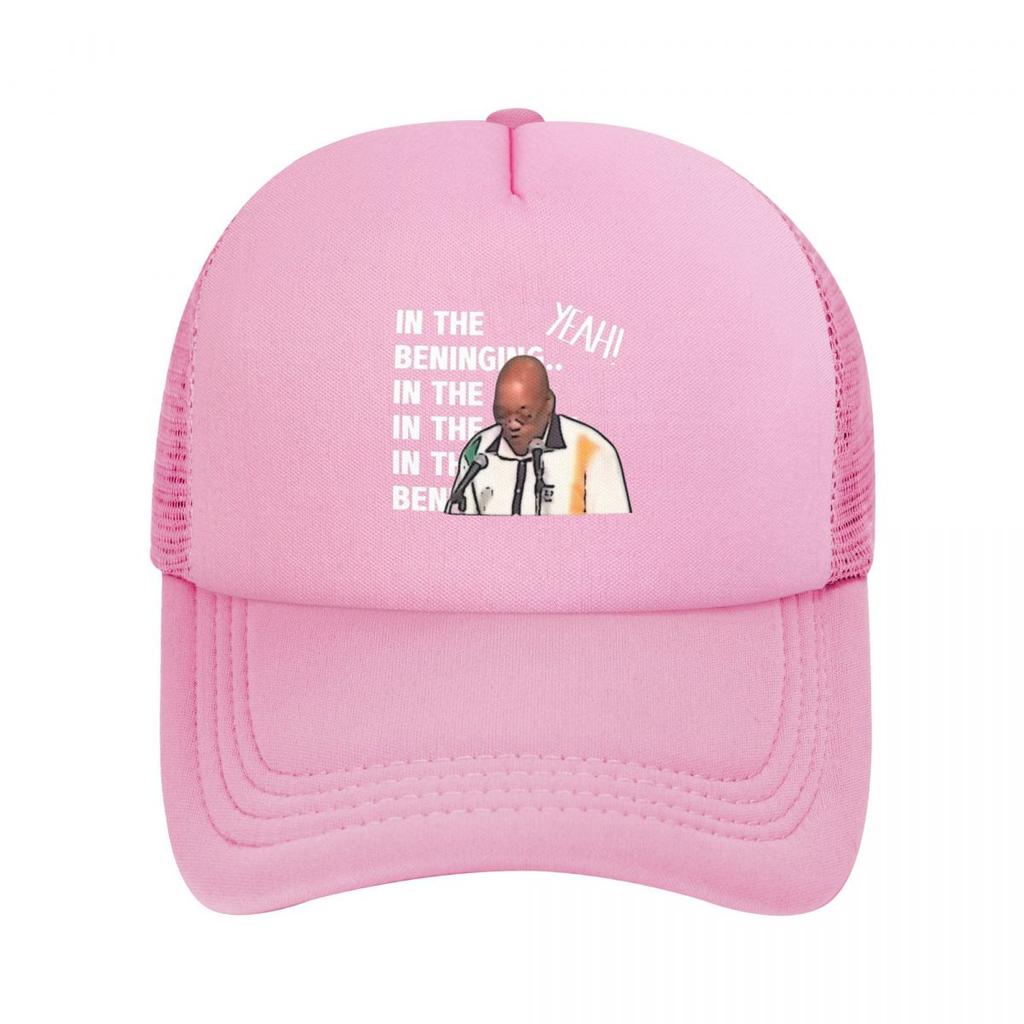 Baseball Caps In The Beningin Beginning Humor Sarcastic Funny Mesh Hats Sport Casquette Adult Hats