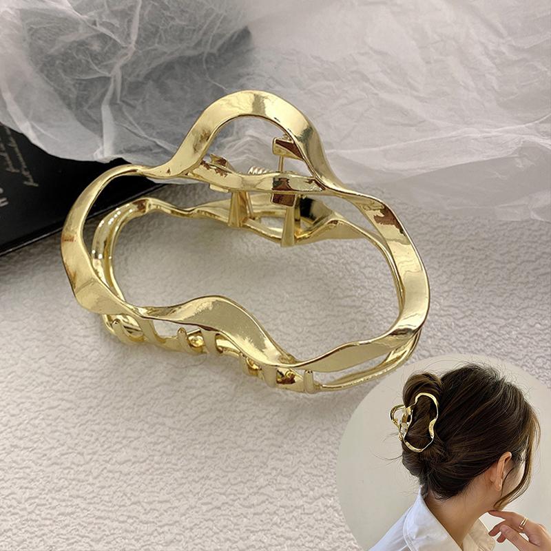 31Styles Metal Gold Silver Hair Claw Clips For Women Geometric Cross Snake Girls Jaw Clamps Punk Korea Hairwear Accessories