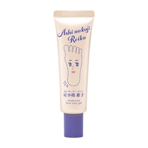 NARIS UP Ashikoji Reiko Medicated Foot Care Gel (30g/Lavender Scent) - Callus and Cracked Care - Highly Moisturizing - Moisturizes Dry Soles and Heels