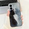 For Itel City 100 Case Luxury Sunset Marble Painted Soft Liquid Silicone Shockproof Cover For Itel City 100 2025 City100 4G Capa