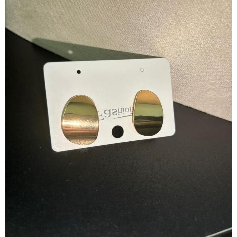 

Преувеличенные золотые квадратные серьги неправильной формы из цинкового сплава, большие зеркальные серьги, женские серьги в стиле панк, эффектные украшения для ушей, подарок для пары