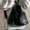 Trendy Women Leather Fashion Backpack Versatile Female Large Capacity Pleated Backpack Casual Commuter Zipped Shoulder Bags Quality