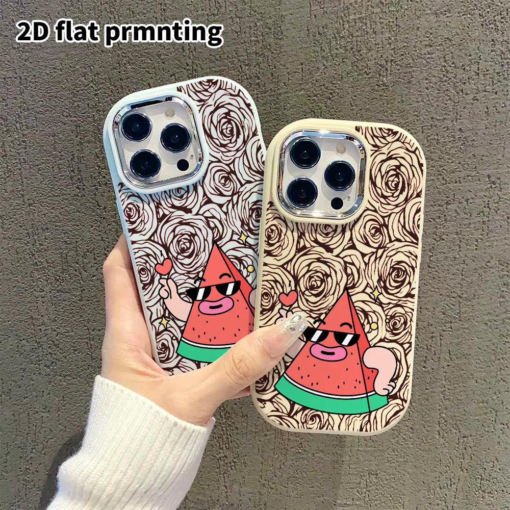 Phone case: 2D flat design suitable for iPhone 18 17 16 15 14 13 Pro protective case, couple style, show love and look cool, Christmas and Halloween g