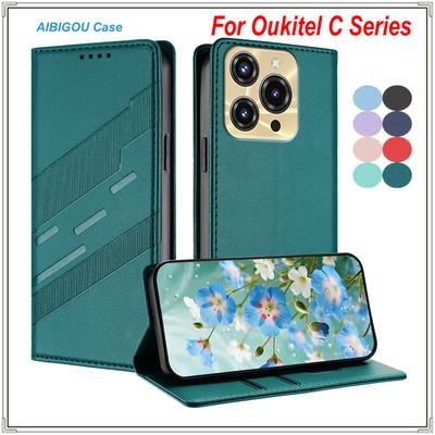For Oukitel C1 C59 C60 C61 C62 C65 C68 C69 PRO Luxury Leather Case Retro Wallet Book Flip Magnet Full Cover For Oukitel C69 Bags