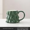 Ceramiczny kubek do kawy choinka