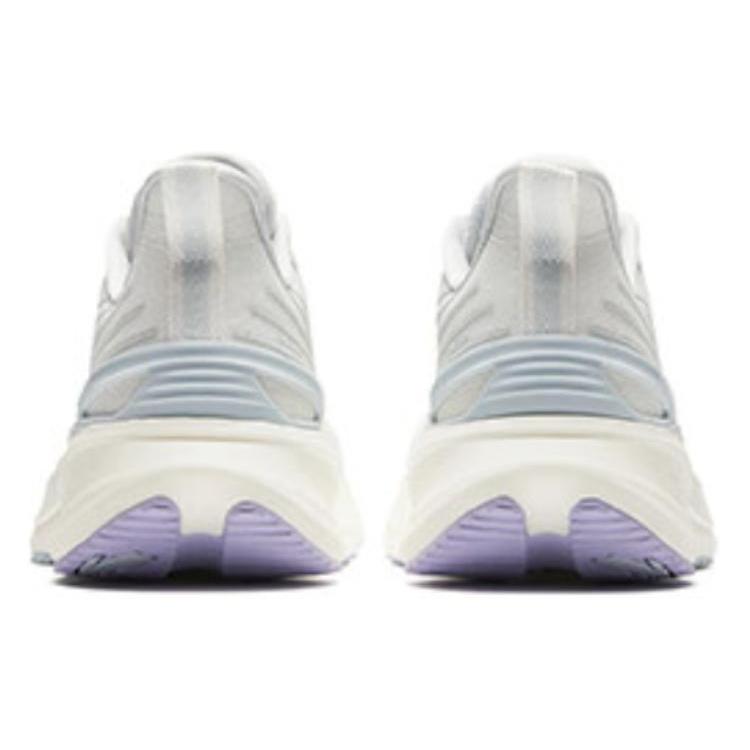 New Anta Cushioning, Wear Resistant Low Top Training Running Shoes Women's White Purple 122425585-1