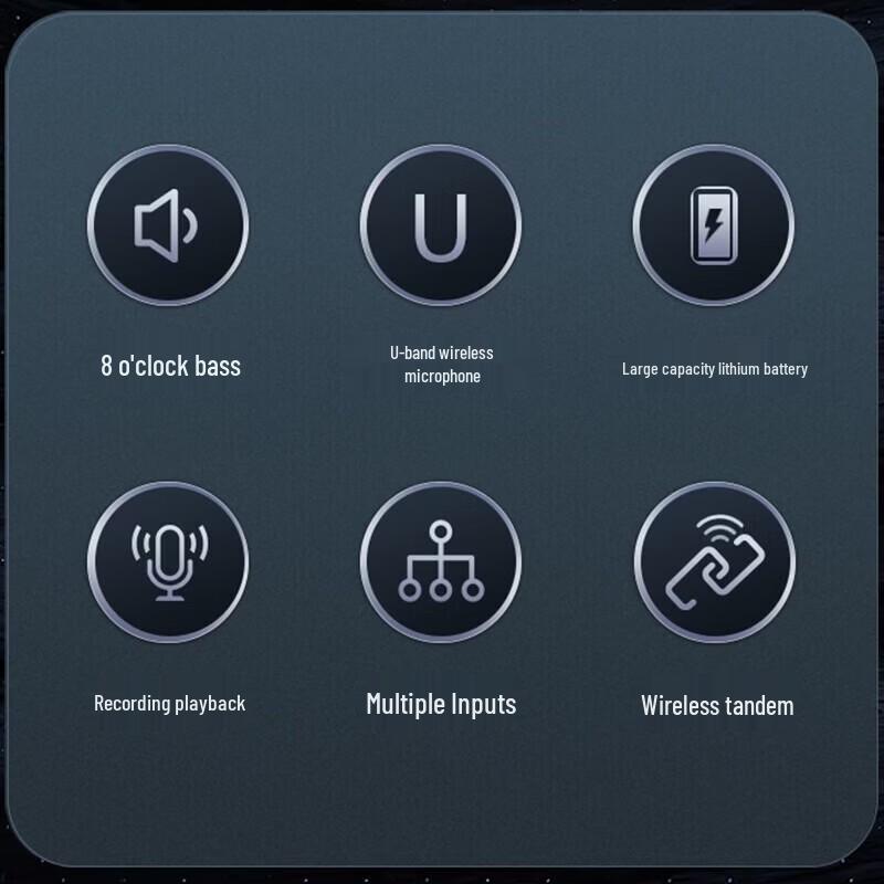 EDIFIER A3-8S 8-Inch Outdoor Portable Bluetooth Speaker with Microphone CN plug (adapter included)