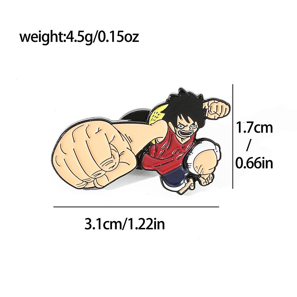Cartoon cute Square Pants Enamel Lapel Pins Cartoon Character Collectible Badges Cute Children's Perfect Gift Jewelry for Backpacks