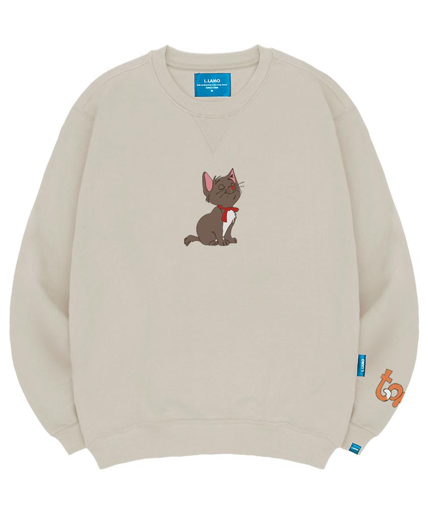 Ellamo Fleece-Lined M Tom Sweatshirt Unisex Big Sizes S~4Xl (Type B)