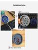 Smart Wireless Garage Door Keypad - 433MHz Remote Password Control