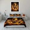 "Fiery Scorpion Art Decor Set" Soft Comfortable Duvet Cover Bedding Set Included 1*Duvet Cover & 2*Pillowcases Gift