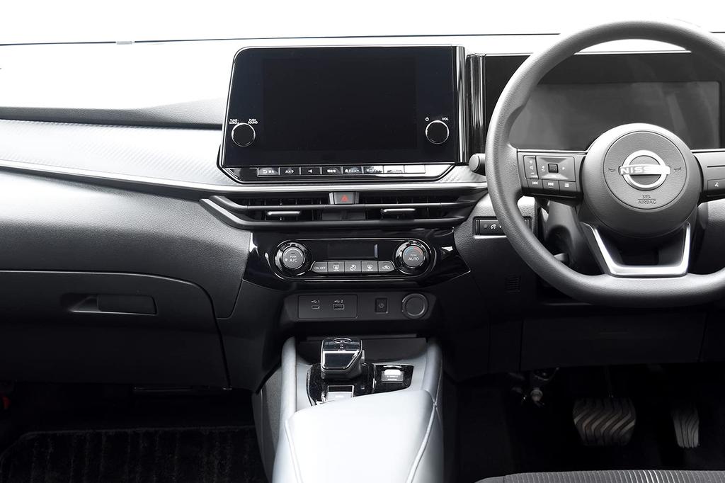 SecondStage Nissan Note E13 Aura FE13 Air Conditioner Panel Piano Black SHN0196BLK e-POWER